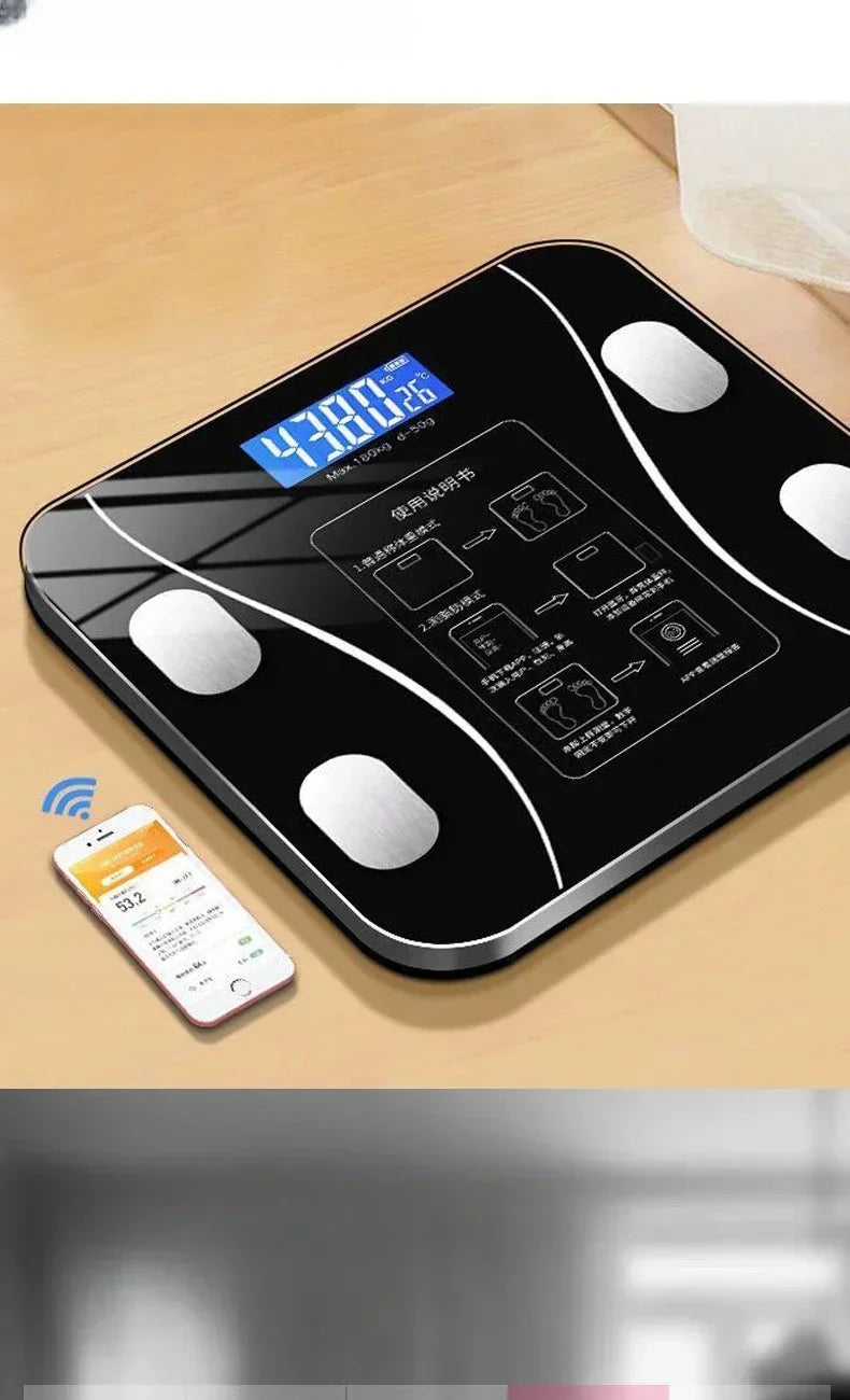 Special electronic scale for body management and fat loss smart mode Bluetooth body fat scale home weight scale ultra-precis NEW